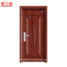 Puerta del sitio de puerta interior de la puerta de acero del último diseño del proveedor del oro de China